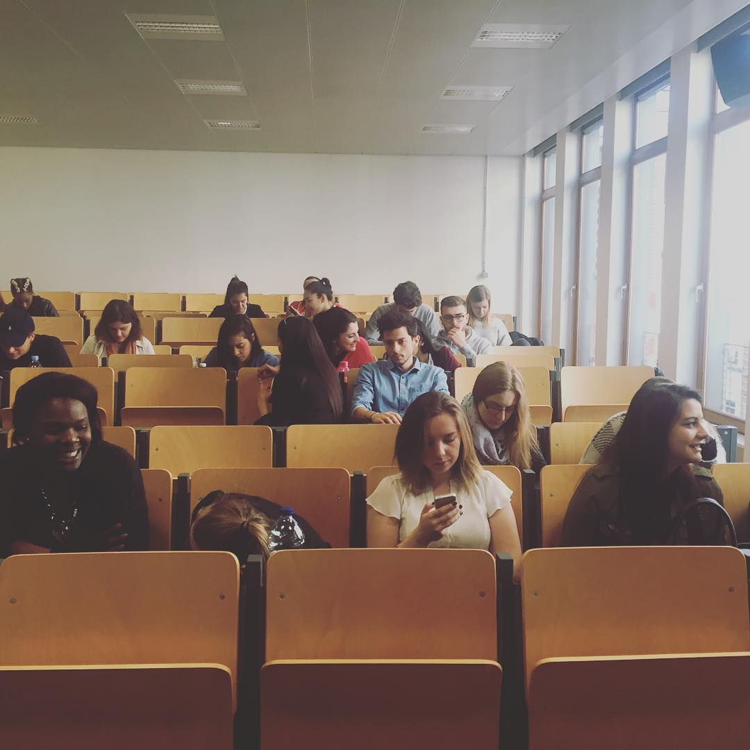Inspiring the next generation #guestlecture @erasmushogeschool #pr