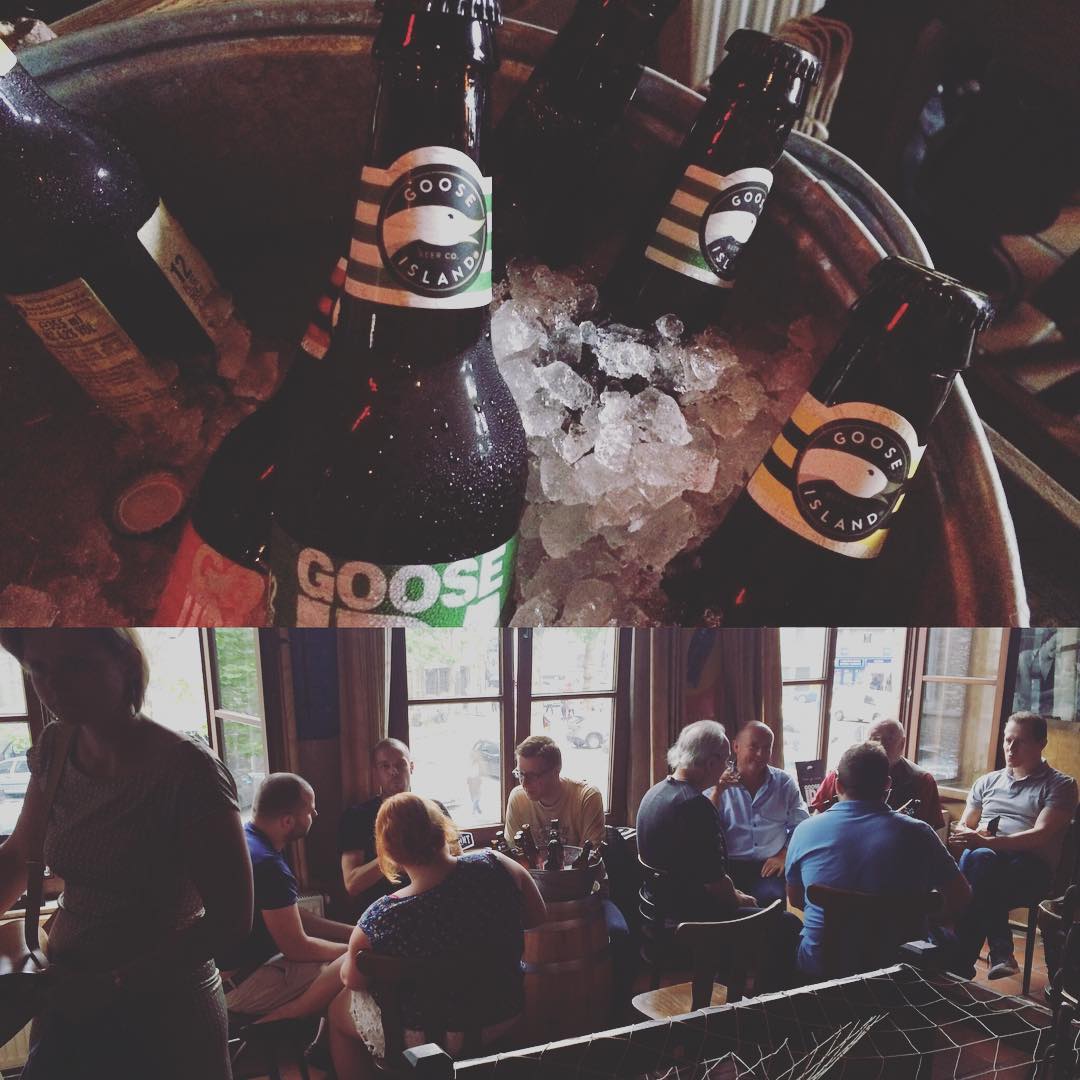 And... The American craft beers @gooseisland and @bluepointbrewing just landed in Ghent! 🍻🍻🍻